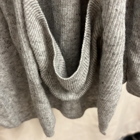 Ellie open gray cardigan with pockets - Picture 5 of 7